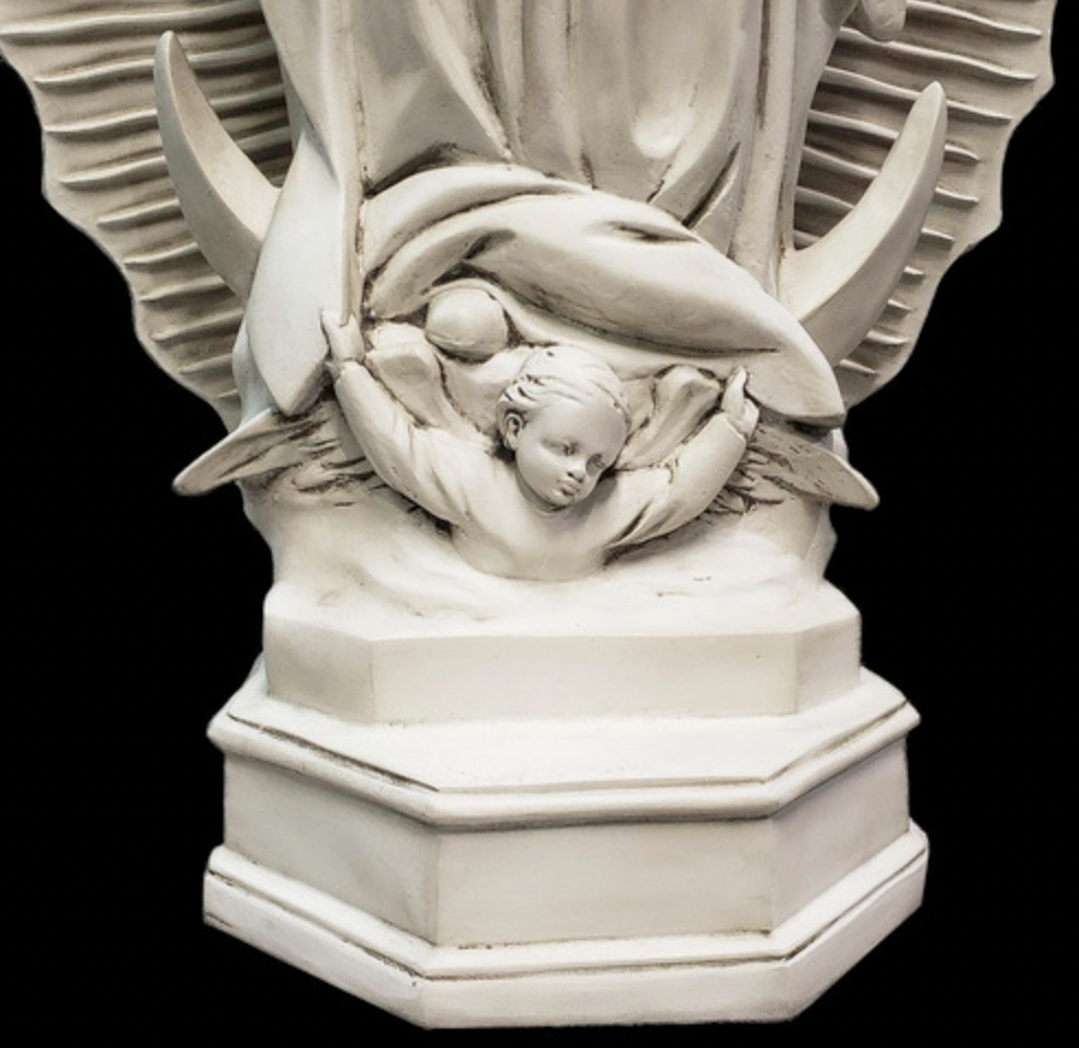 Our Lady of Guadalupe Statue w/ rays 53" Statue Fynders Keepers