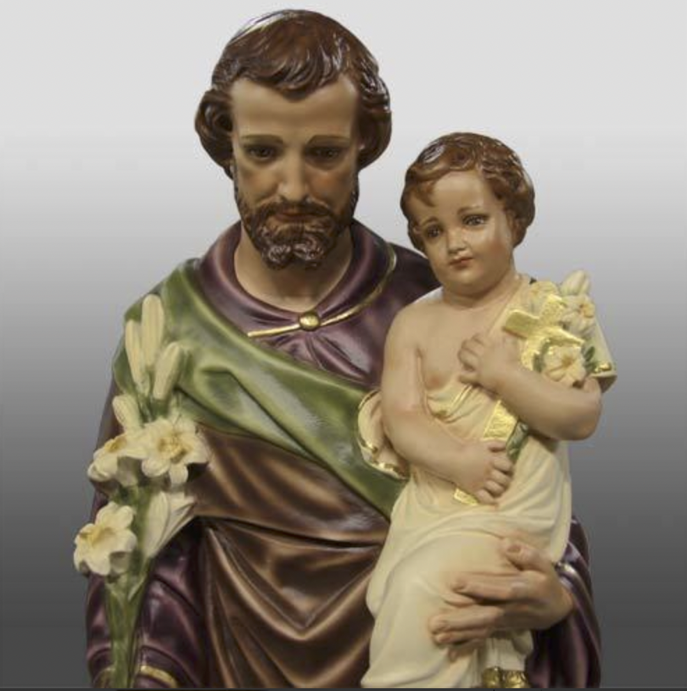 St Joseph Statue 38" Fynders Keepers