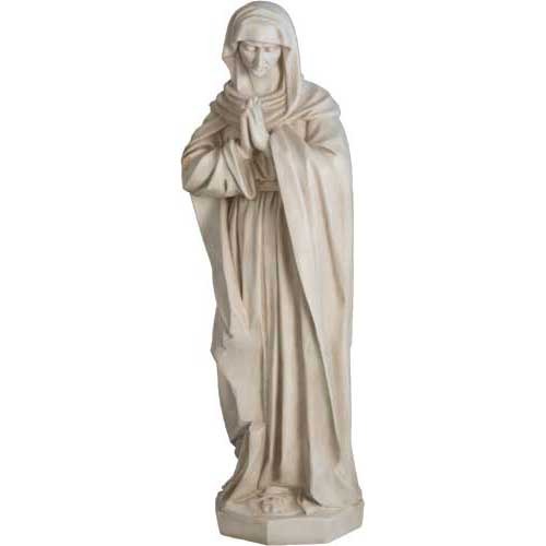 Mary Statue 4 crucifixion Set 42"