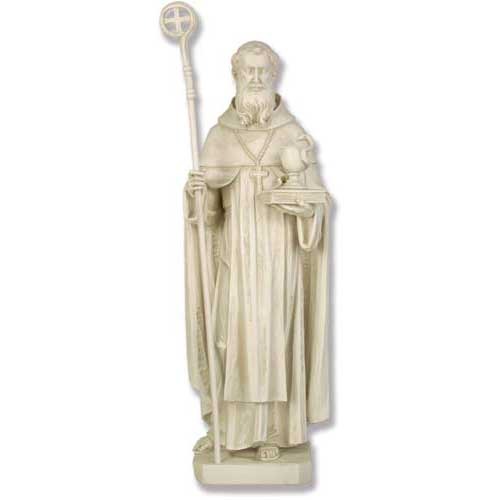 ST Benedict Statue 30" Fynders Keepers