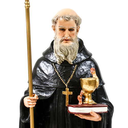 ST Benedict Statue 30" Fynders Keepers