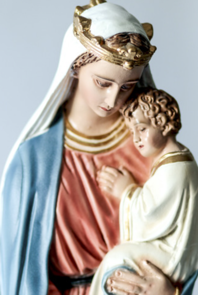 Mary and Child Statue 25" Fynders Keepers