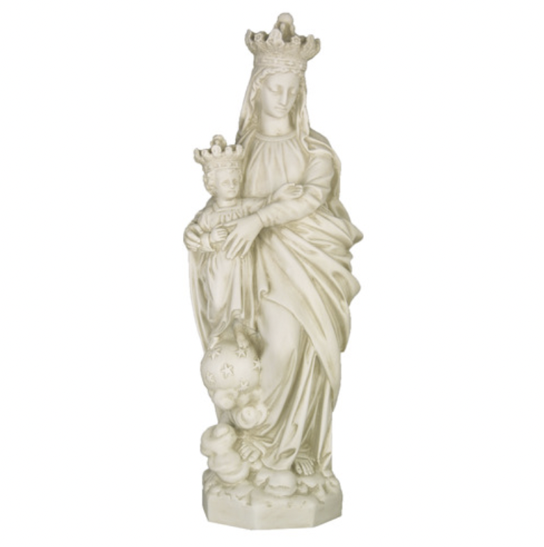 Mary and Child Statue 27" Mary Queen of Heaven