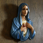 Immaculate Heart of Mary Plaque 12"