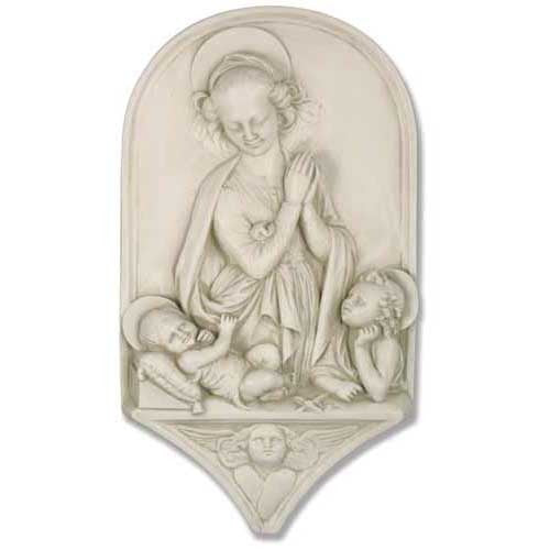 Mary and Child w/ John the Baptist Relief 15"