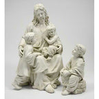 Jesus w/ Children Statue 34"