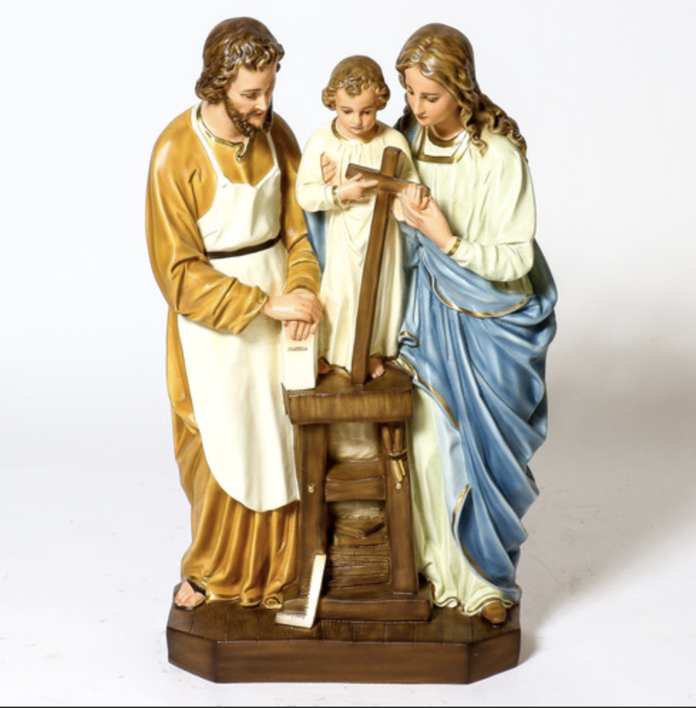 Holy Family Statue 25"