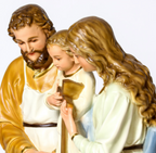 Holy Family Statue 25"