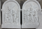 Stations of the Cross real carved Marble  model no m1