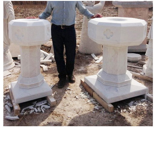 Large Traditional Baptismal X148