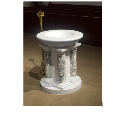 Marble Baptismal X1559 Fynders Keepers