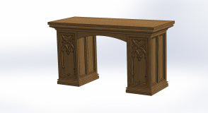 X5470 Gothic Altar with opening