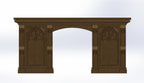 X5470 Gothic Altar with opening