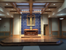 X497942 Gothic Altar in Oak