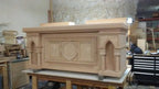 X497942 Gothic Altar in Oak