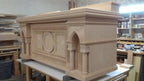 X497942 Gothic Altar in Oak
