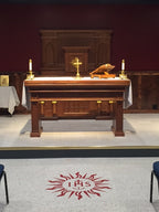 X1248 Oak Altar of Sacrifice