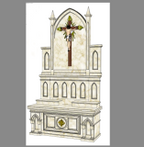 X24848 Altar Sanctuary Set, pick your options