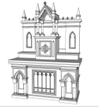 X24848 Altar Sanctuary Set, pick your options