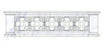 Altar Rail In Marble X2556