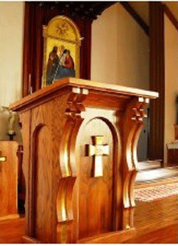 Lectern A 13 Oak Ambo