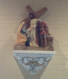 X248 New Hand Painted Fiberglass Stations of the Cross
