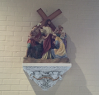 X248 New Hand Painted Fiberglass Stations of the Cross