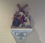 X248 New Hand Painted Fiberglass Stations of the Cross