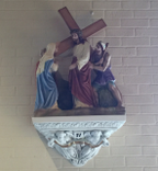 X248 New Hand Painted Fiberglass Stations of the Cross