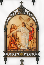 Stations of the Cross in Wood X2548
