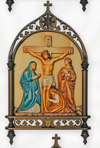 Stations of the Cross in Wood X2548
