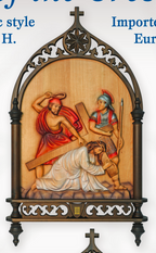 Stations of the Cross in Wood X2548
