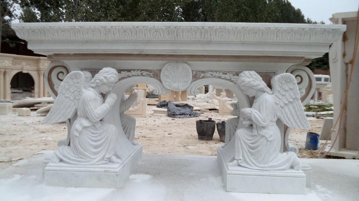 Altar G Angel Altar in Marble