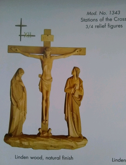 Wood Stations of the Cross X1343