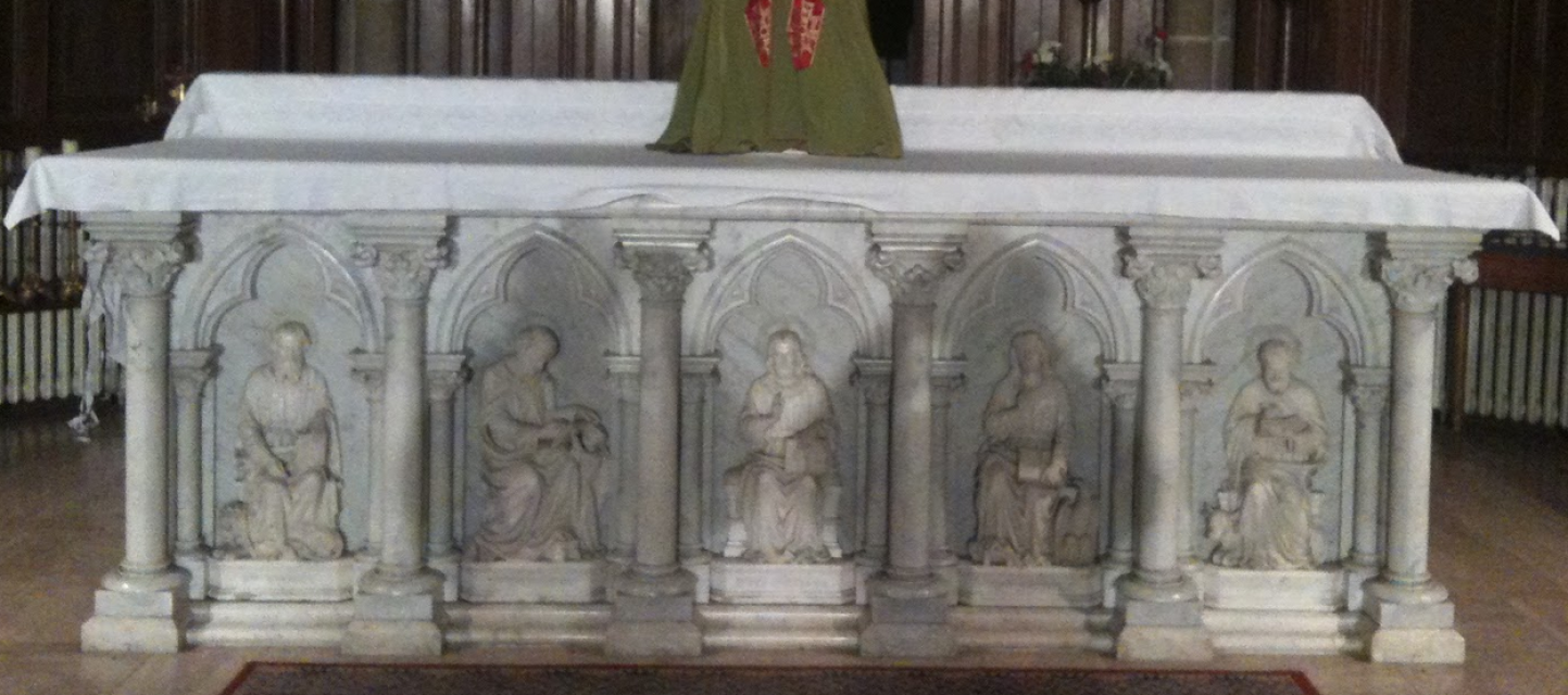 Marble Altar x7492 W Apostles