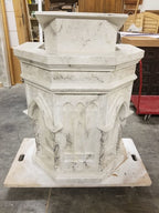 Gothic Marblized Wood Ambo X15850