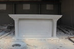 Stunning marble Altar w/ Last Supper x14475