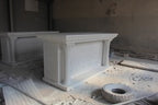 Stunning marble Altar w/ Last Supper x14475