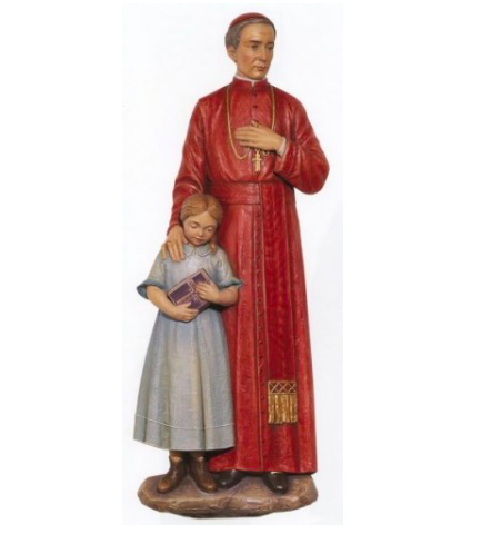 St John Neumann 3/4 Relief by Demetz 48"