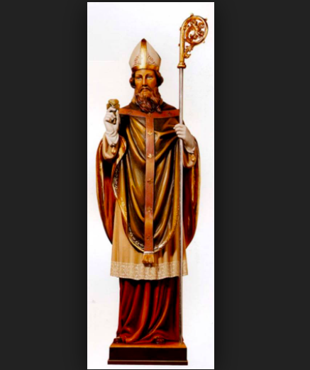 St Patrick Statue By Demetz