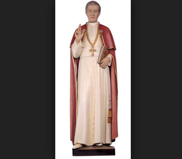 Pope Pius X statue
