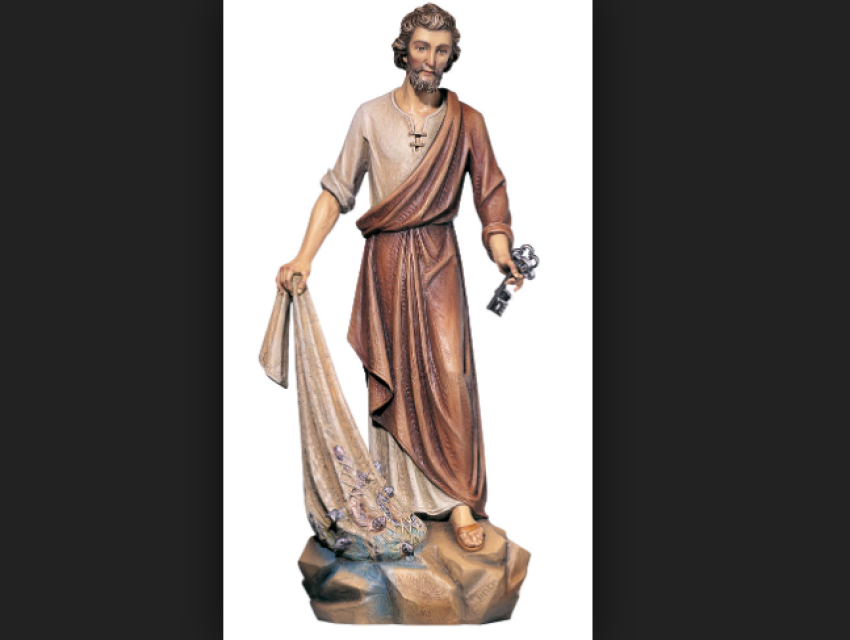 St Peter the Fisherman by Demetz