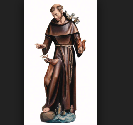 St Francis of Assisi w/ Animals by Demetz