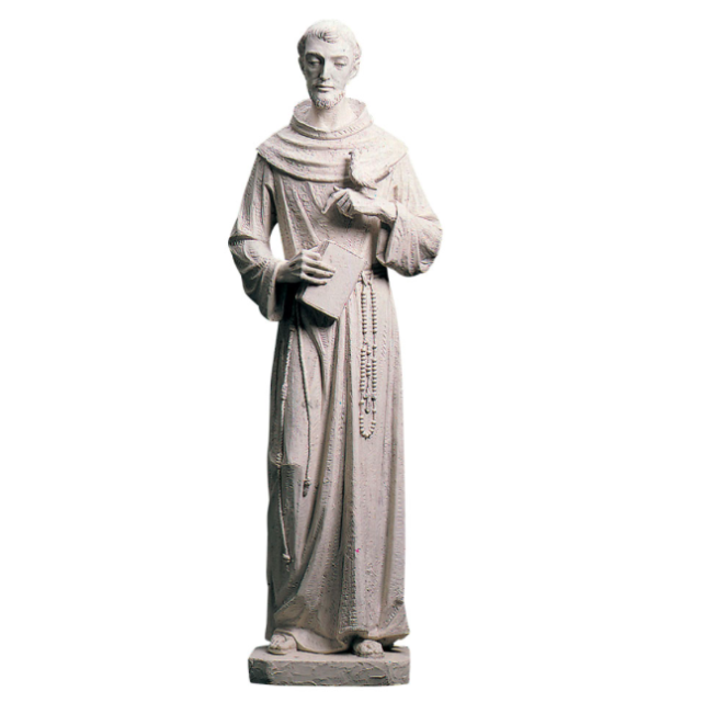 St Francis Assisi x390/1 Statue by Demetz