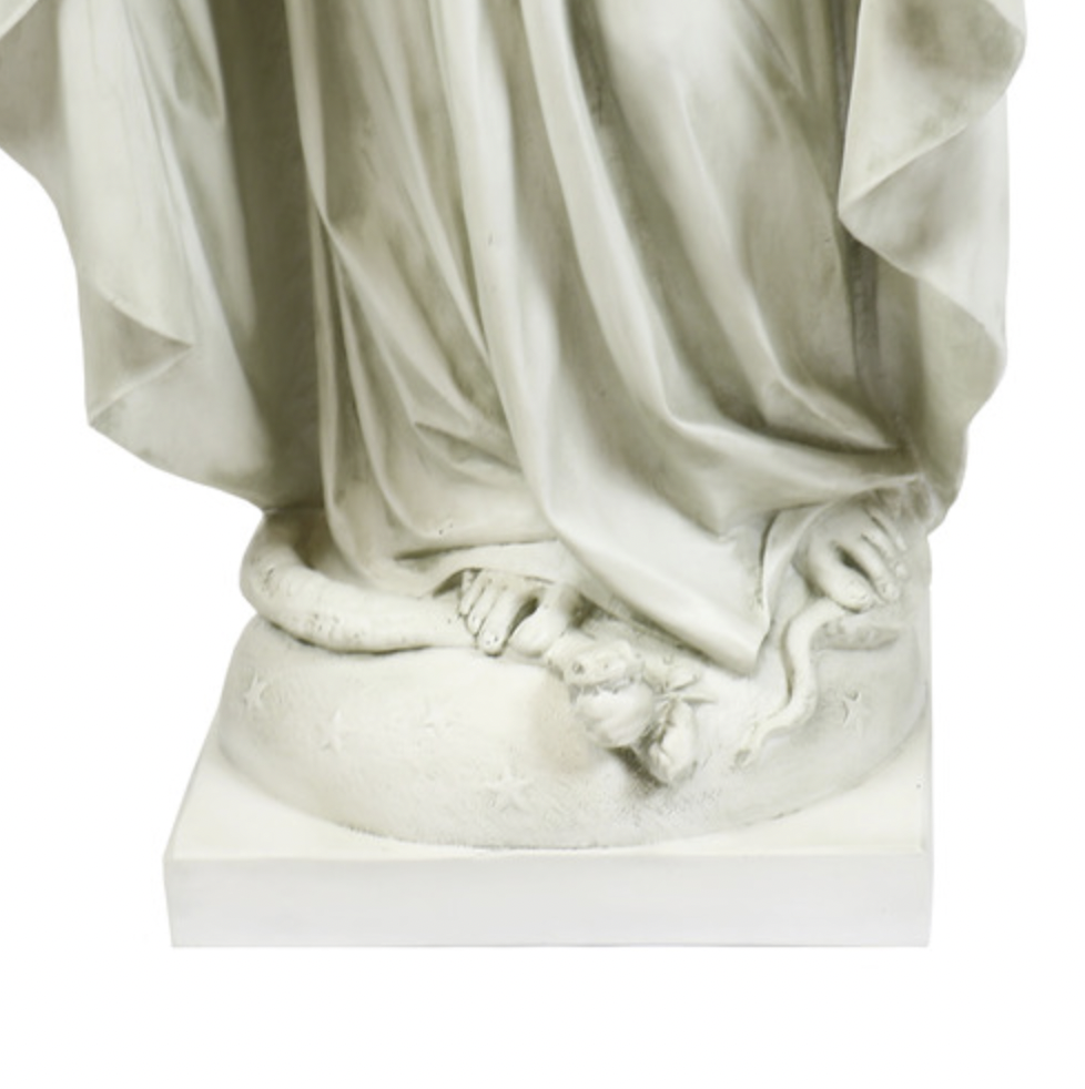 Our Lady of Grace 60" new x65780 Statue Fynders Keepers