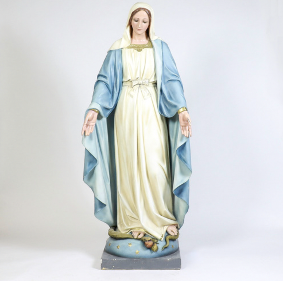 Our Lady of Grace 60" new x65780 Statue Fynders Keepers