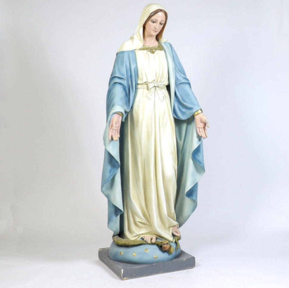 Our Lady of Grace 60" new x65780 Statue Fynders Keepers
