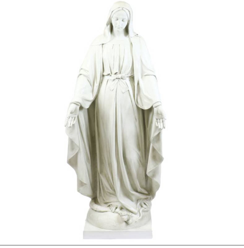 Our Lady of Grace 60" new x65780 Statue Fynders Keepers