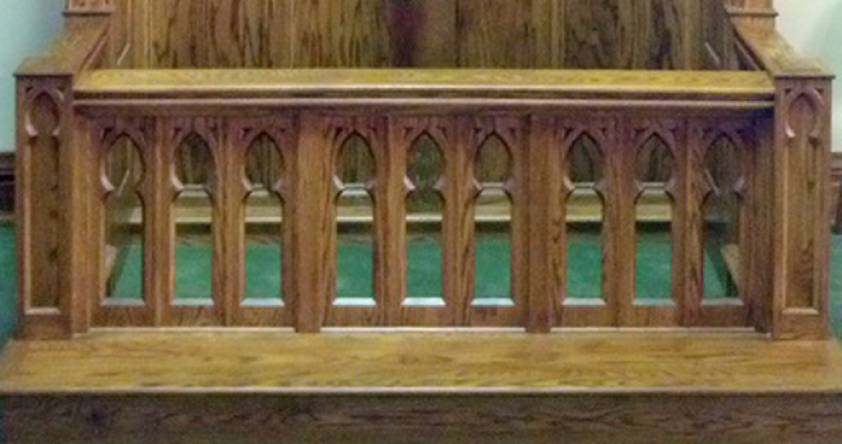 New Altar Rail X25859