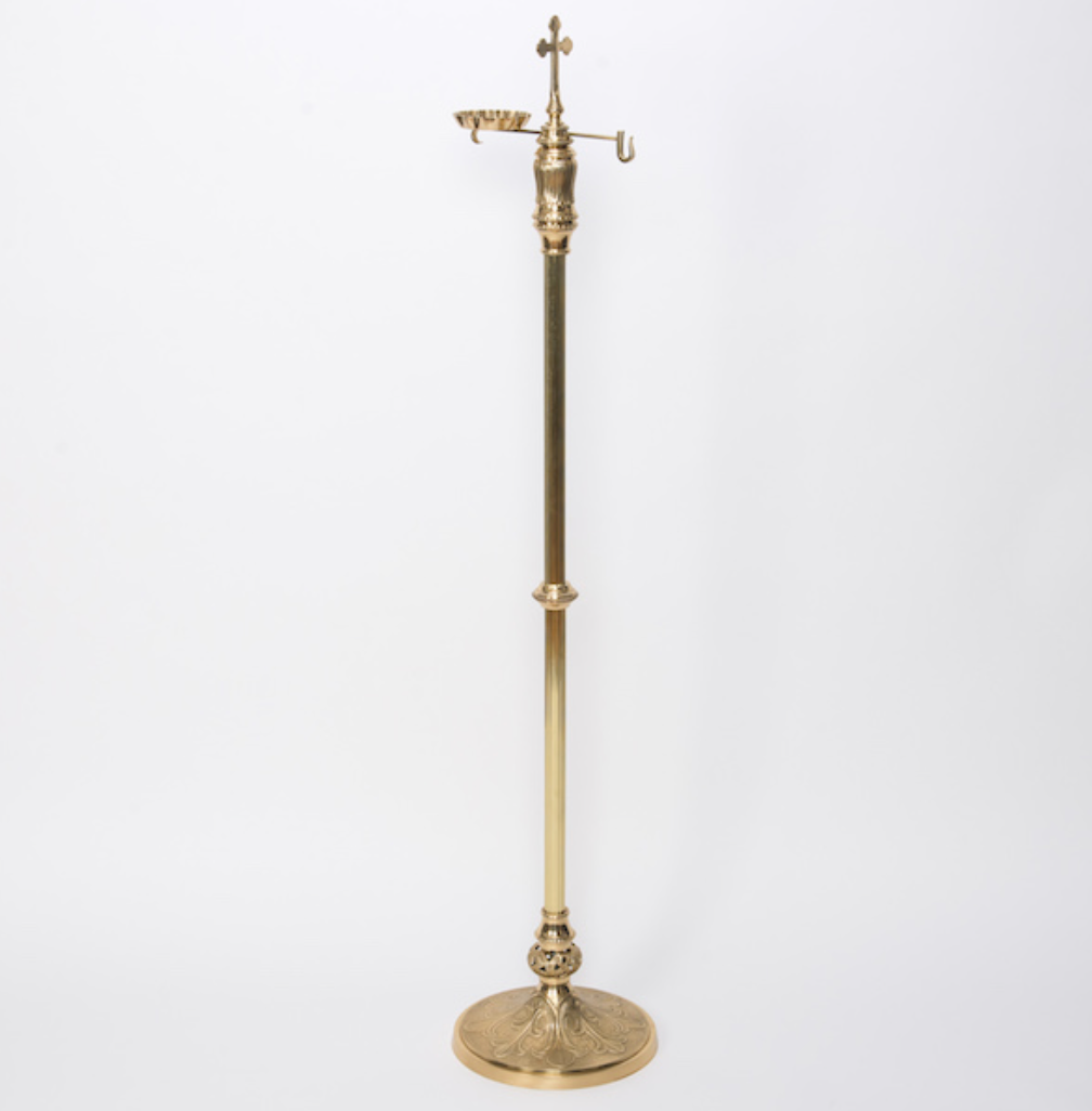 H-70RB Simple Censer Stand Solid Brass